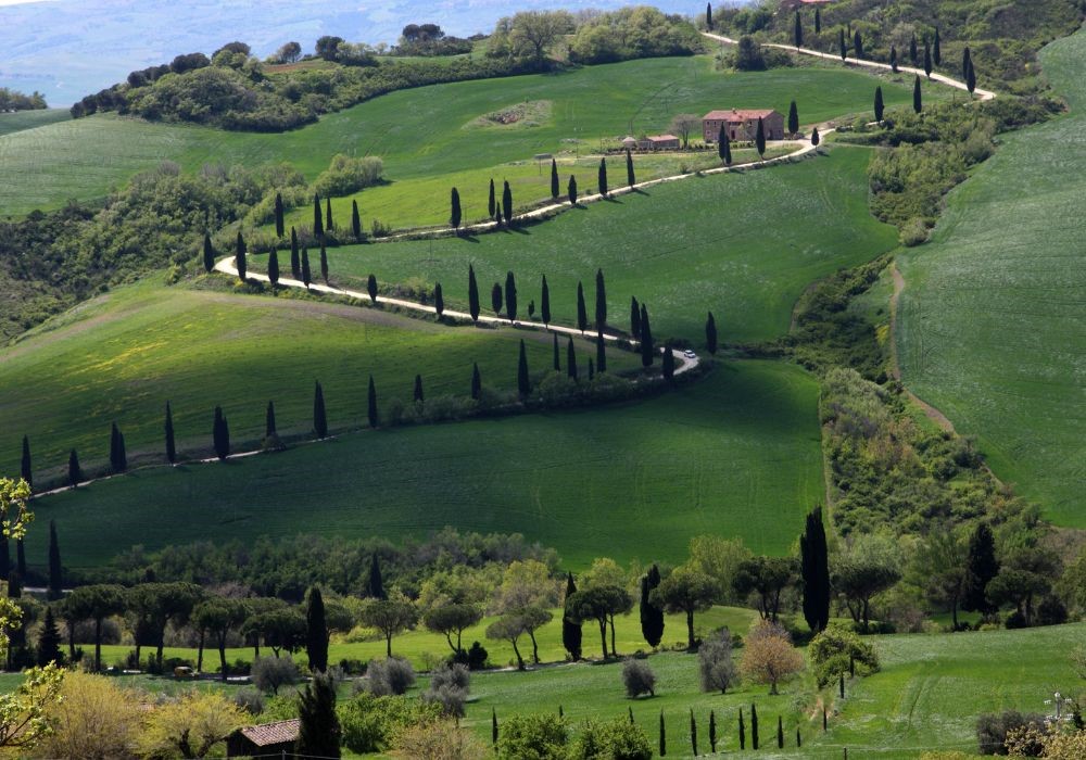 Val d'Orcia panorama